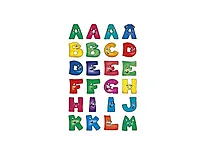 Etikett HERMA dekor bokstaver funny