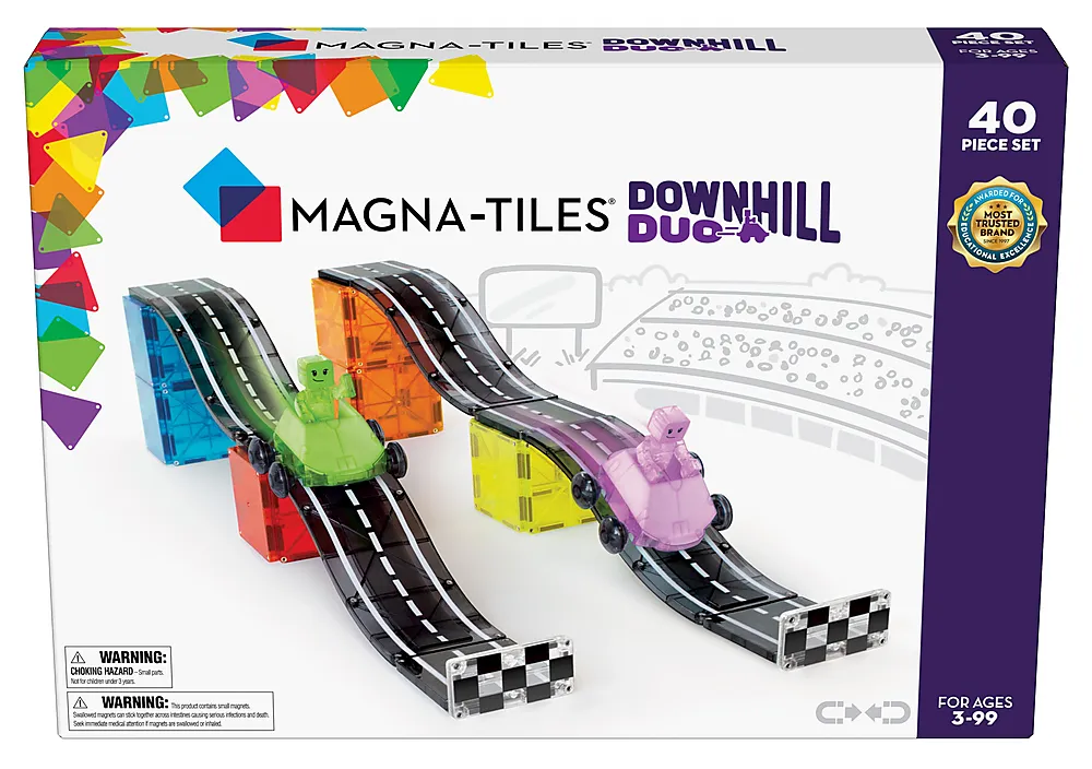 Byggesett MAGNA-TILES Downhill Duo (40)