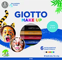 Ansiktsfargestifter Make-up Giotto 6pk