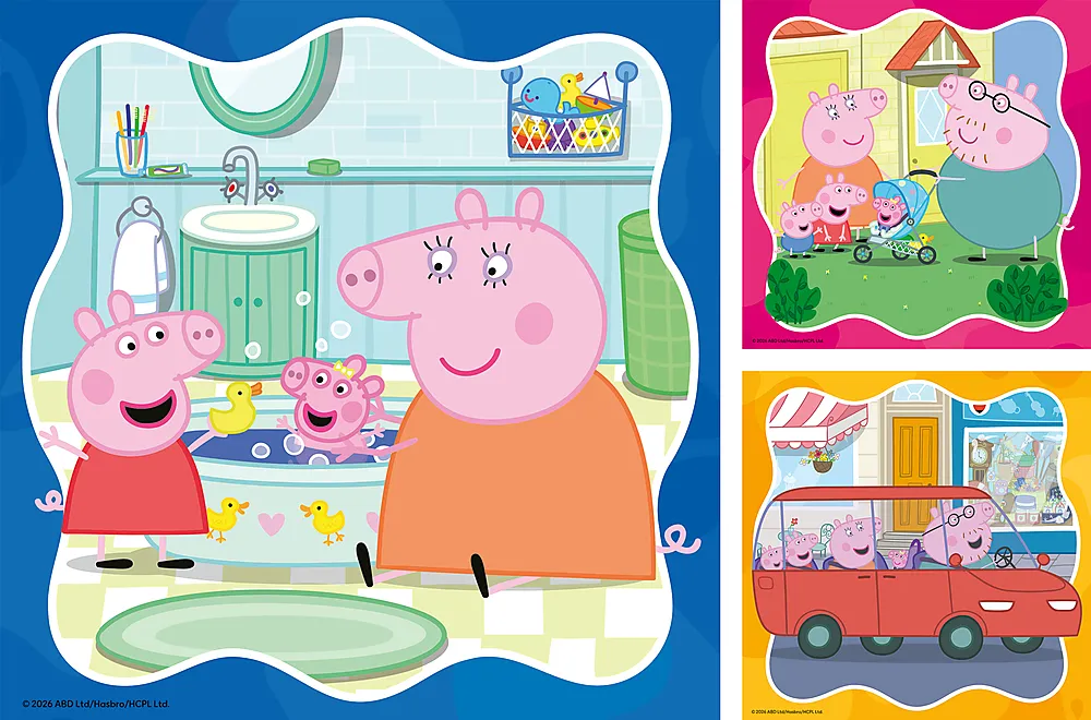 Puslespill 3x49 Peppa Gris