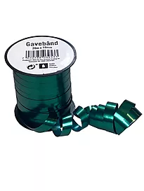 Gavebånd 20m x 10mm grønn