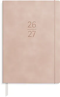 Studentkalender GRIEG A5 myk 26/27 rosa