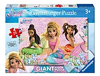 Puslespill gulv 24 Havfruemagi