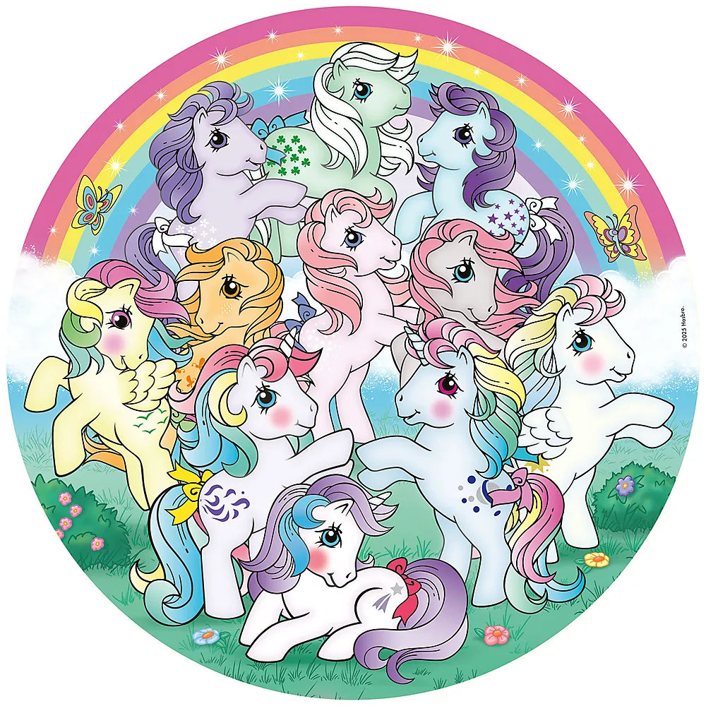 Puslespill 500 My Little Pony, rund