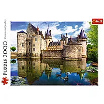 Puslespill 3000 Slott i Sully-sur-Loire