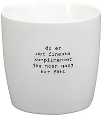 Krus Trygve Skaug hvit Kompliment