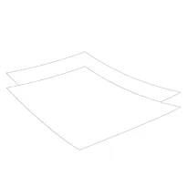 Kartong 300g, A4 10 ark hvit