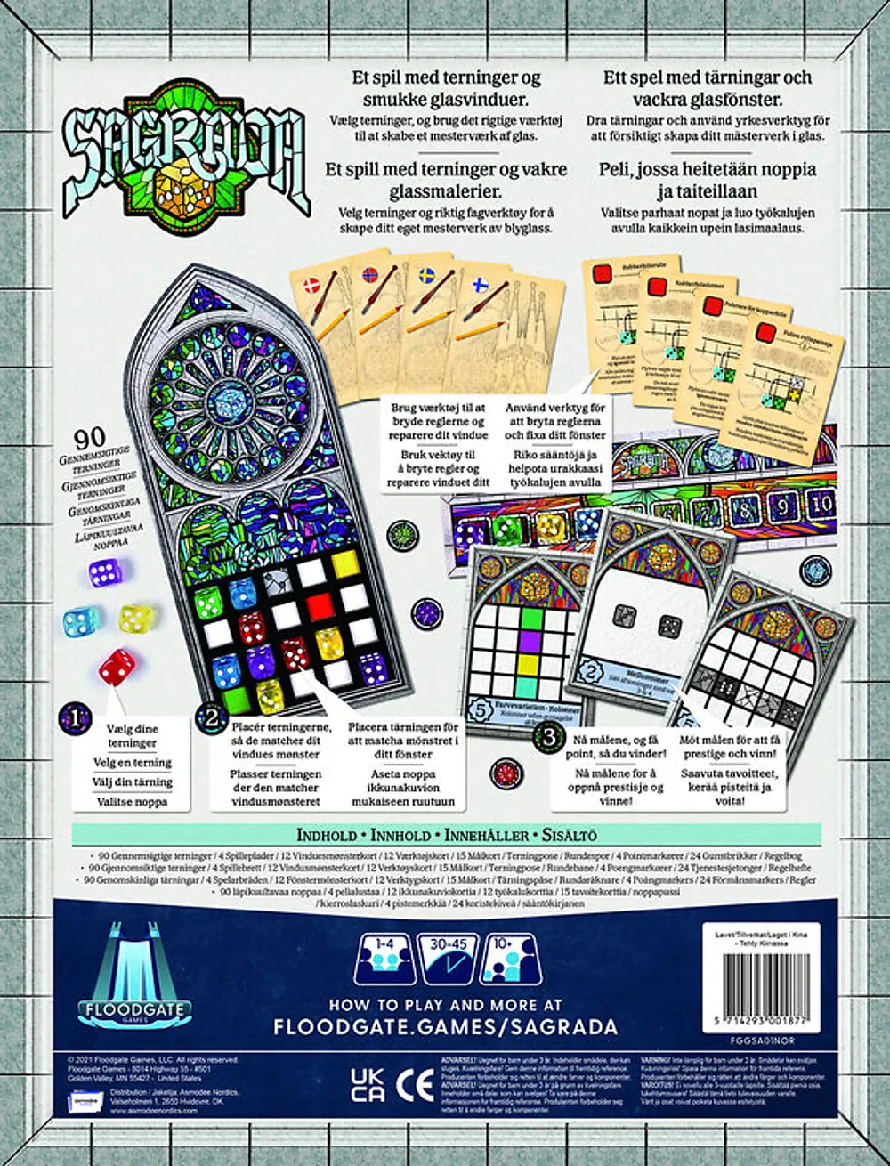 Spill Sagrada nordic