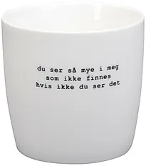 Krus Trygve Skaug hvit Du ser