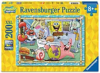 Puslespill 200 Nye eventyr med Svampebob
