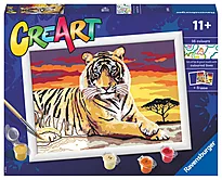 Malesett mal-etter-tall Tiger