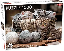 Puslespill 1000 Kattunger