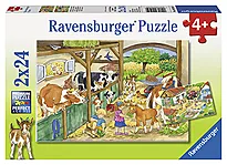 Puslespill 2x24 Vår på landet