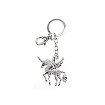 Nøkkelring bag charm enhjørning