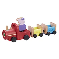Tretog Peppa Gris med figur
