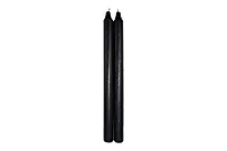Kronelys 29cm sort