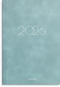 Lommekal GRIEG Gemini 2026 Colore blå