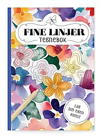 Fine linjer tegnebok til fineliners