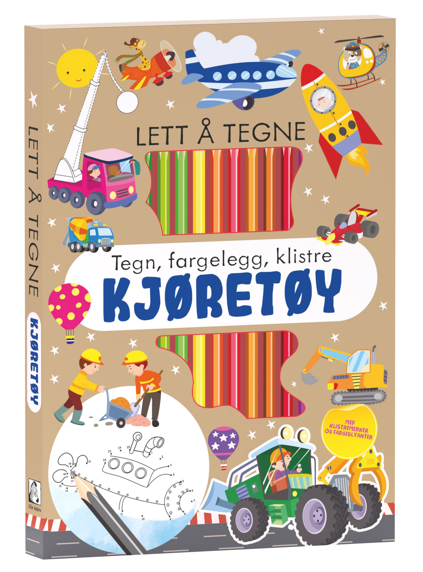 Fargeleggingspakke Kjøretøy