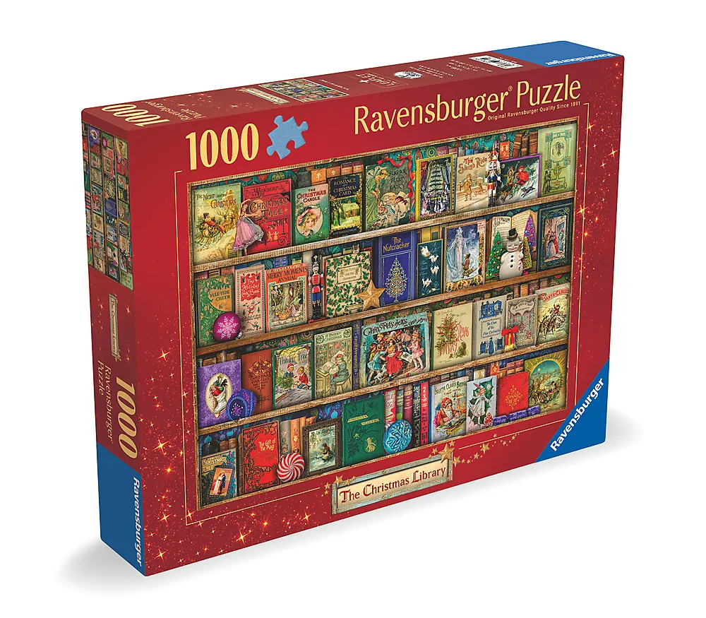 Puslespill 1000 Julebibliotek