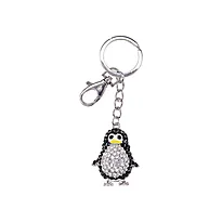 Nøkkelring bag charm pingvin