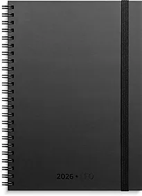 Kalender GRIEG Leo A5 spiral 2026 sort