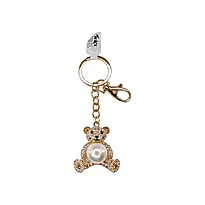 Nøkkelring bag charm bamse