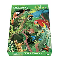 Bok og puslespill Amazonas