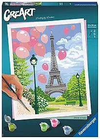 Malesett mal-etter-tall Vår i Paris