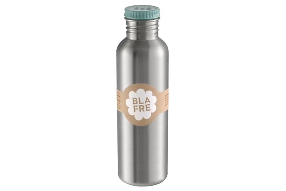 Stålflaske 750ml blågrønn