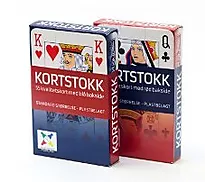 Kortstokk rød eller blå