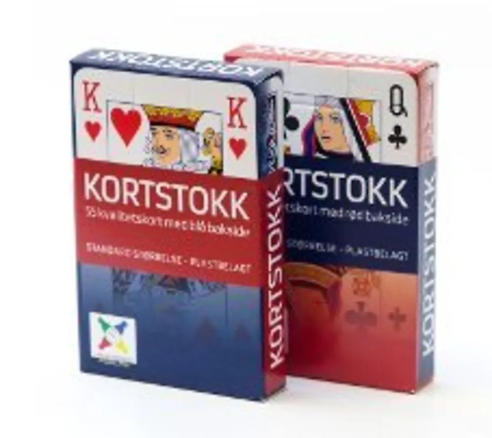 Kortstokk rød eller blå