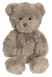 Kosedyr bamse Sture greige 35 cm