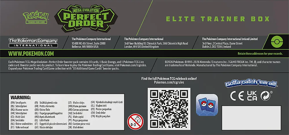 Samlekort Poke Elite Trainer Box ME03