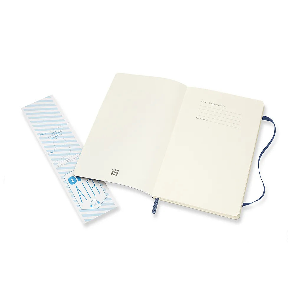 Notatbok Moleskine myk ulinjert