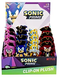 Plysj sonic clip-on 15cm s2 ass.