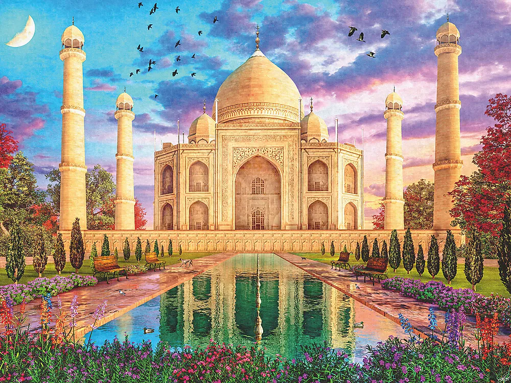 Puslespill 1500 Taj Mahal