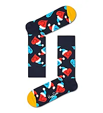 Sokker Happy Socks Santa Love Smiley