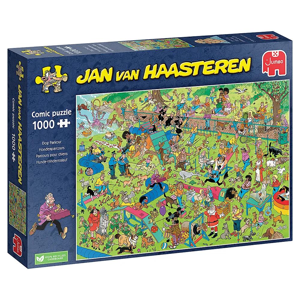 Puslespill 1000 Dog Parcour JVH