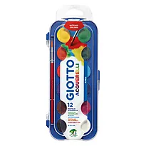 Malerskrin Giotto 12 farger m/pensel