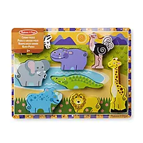 Trepuslespill Melissa&Doug safari
