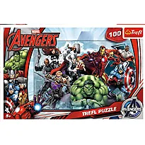 Puslespill 100 The Avengers til angrep