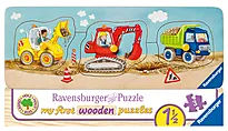 Puslespill 3-5 Anleggsmaskiner