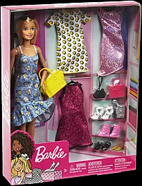 Dukke Barbie Dukke & Partyklær