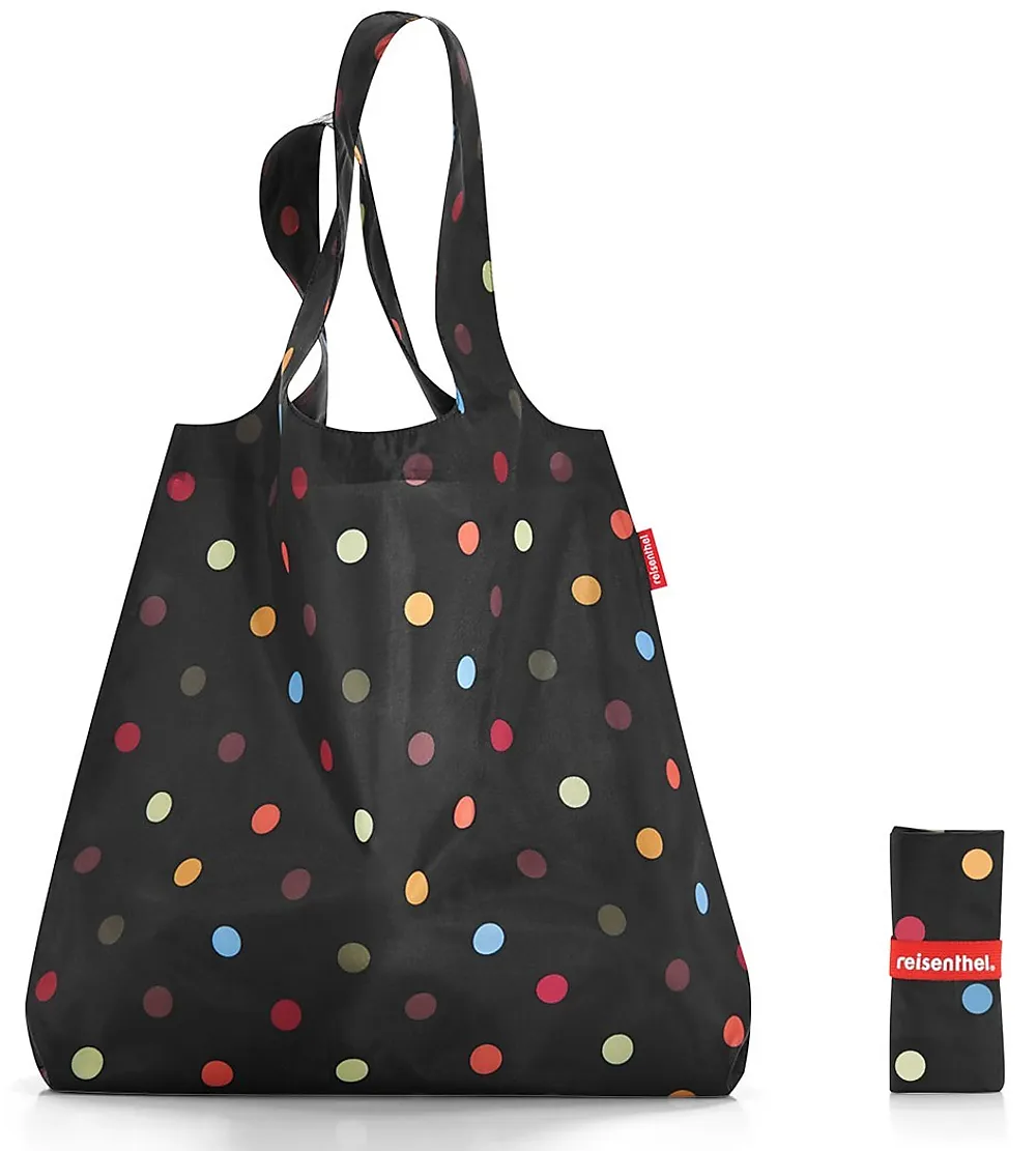 Handlenett mini maxi shopper dots