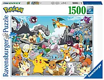 Puslespill 1500 Pokémon Klassiker