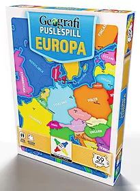Puslespill Geografi Europa