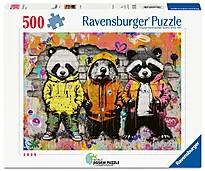 Puslespill 500 Dyregraffiti