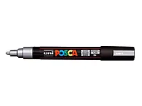 Paintmarker UNI Posca PC-5M sølv