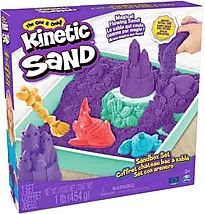 Kinetic Sand Sandbox Set lilla